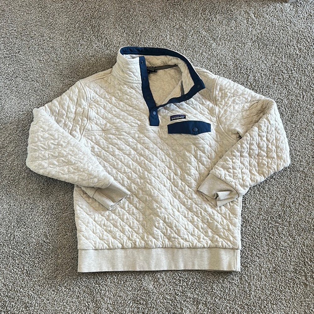 Patagonia Women’s Cotton Quilt Snap T Pullover Hardly Worn
